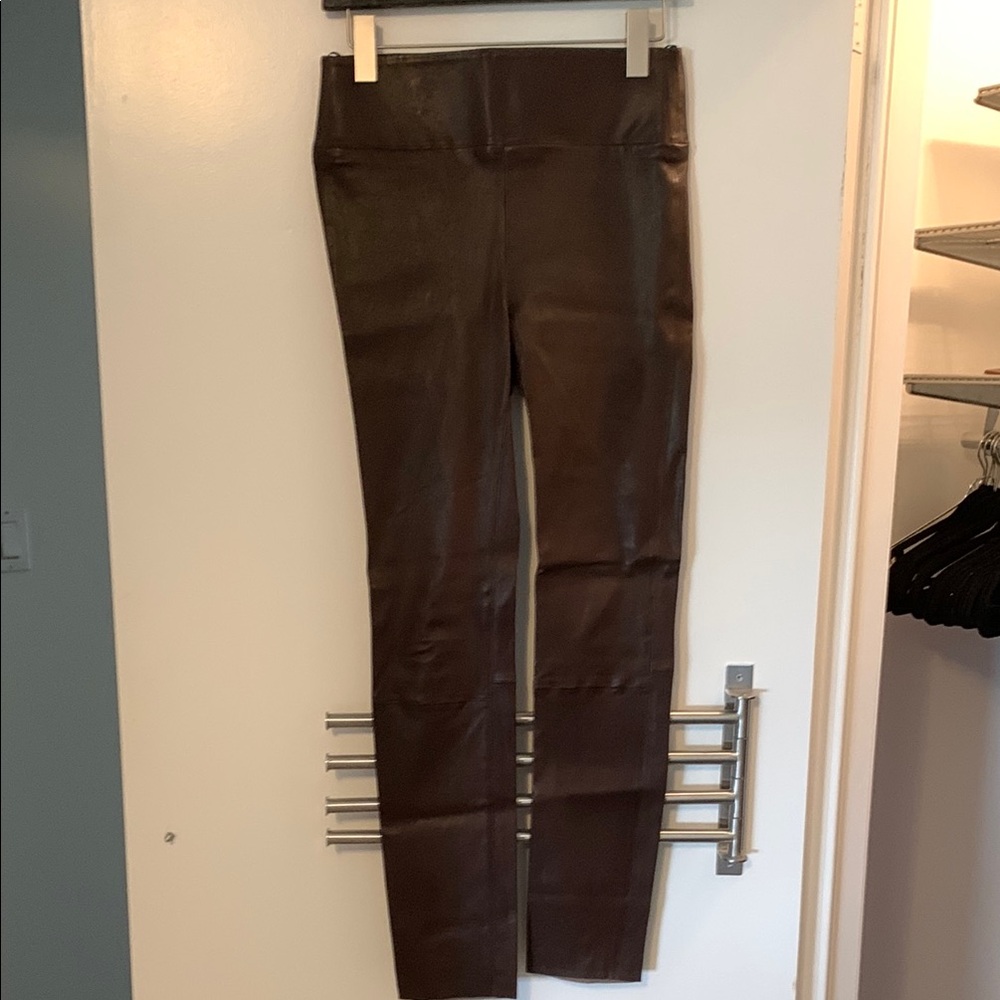 Brown Leather Pants
